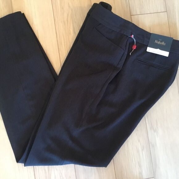 NWT. Rafaella Brand Sz. 8 Short Ponte Knit Grey - Picture 1 of 10